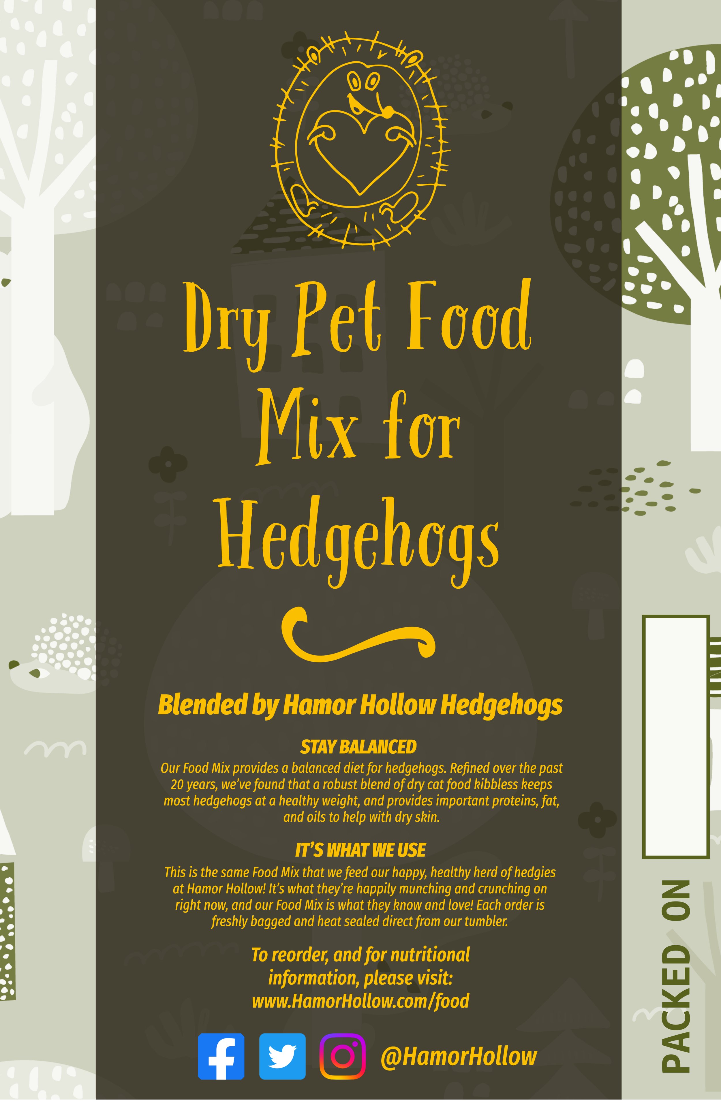 Is cat food sales good for hedgehogs